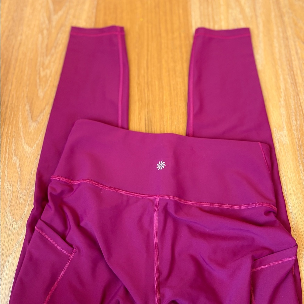 Athleta Berry 7/8 Leggings